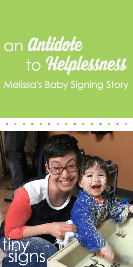 Tiny Signs Member Spotlight :: Melissa's Baby Signing Story